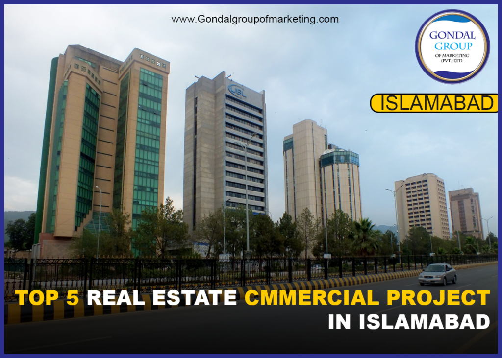 Top 5 commercial projects in Islamabad