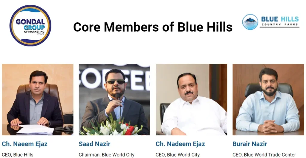 CEO Blue Hills and Blue worlsd city