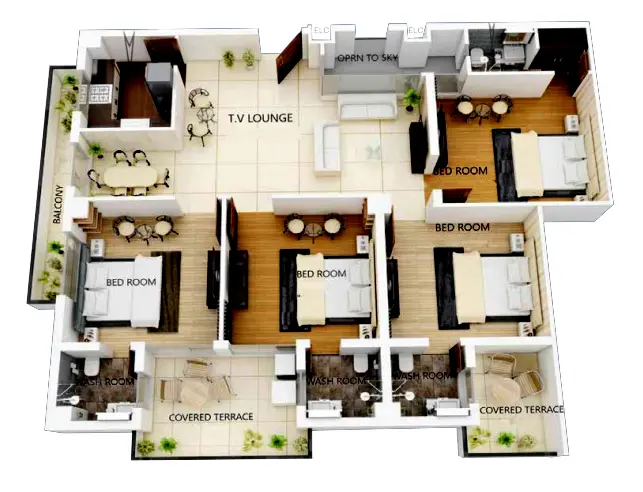 capital grand heights 4 bed