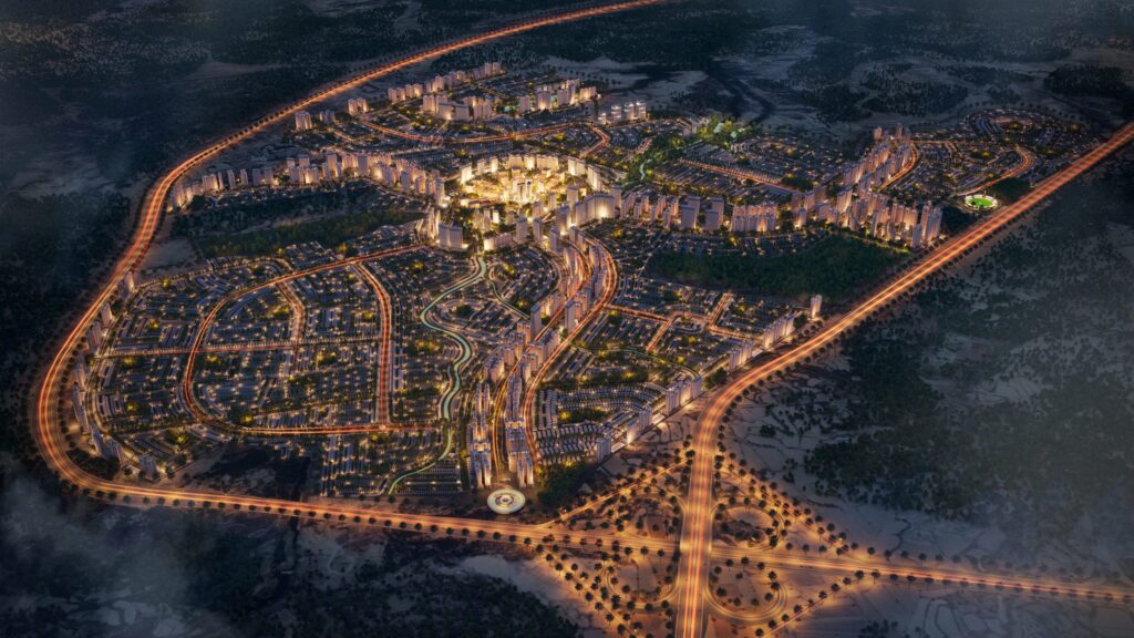 Faisal town Phase 2 Areial View