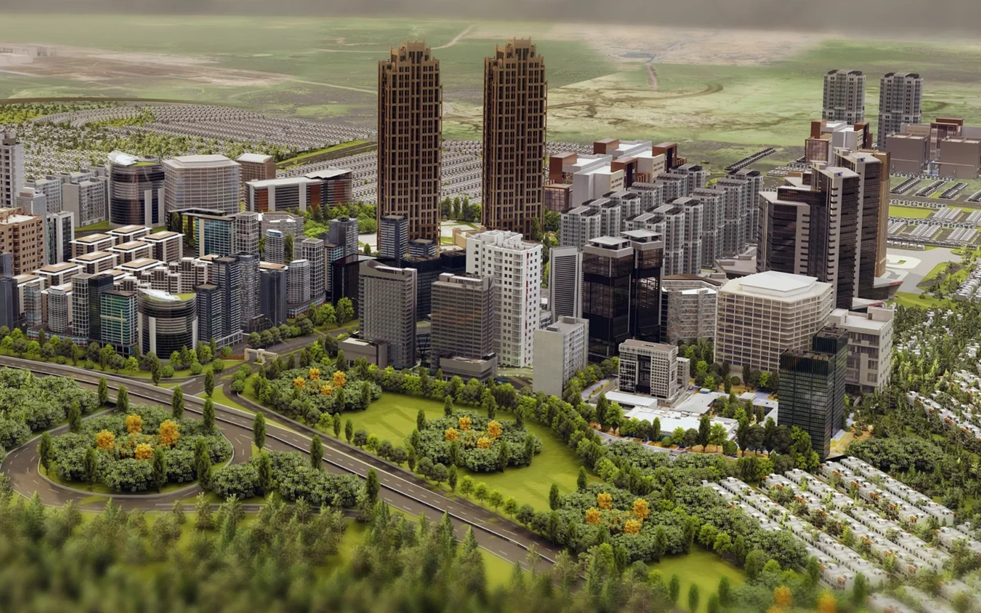 Silver City Rawalpindi commercial area map and zones