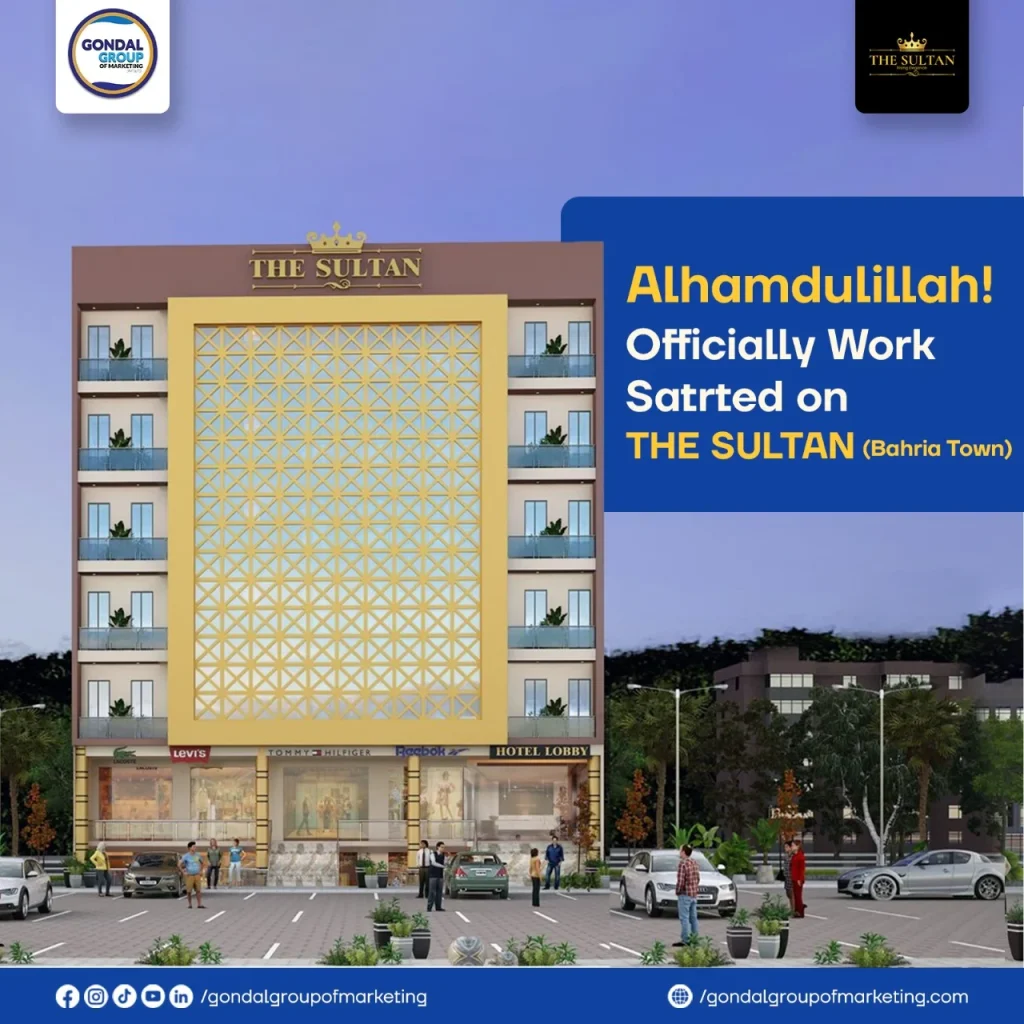 The Sultan Bahria Town Construction Started Now