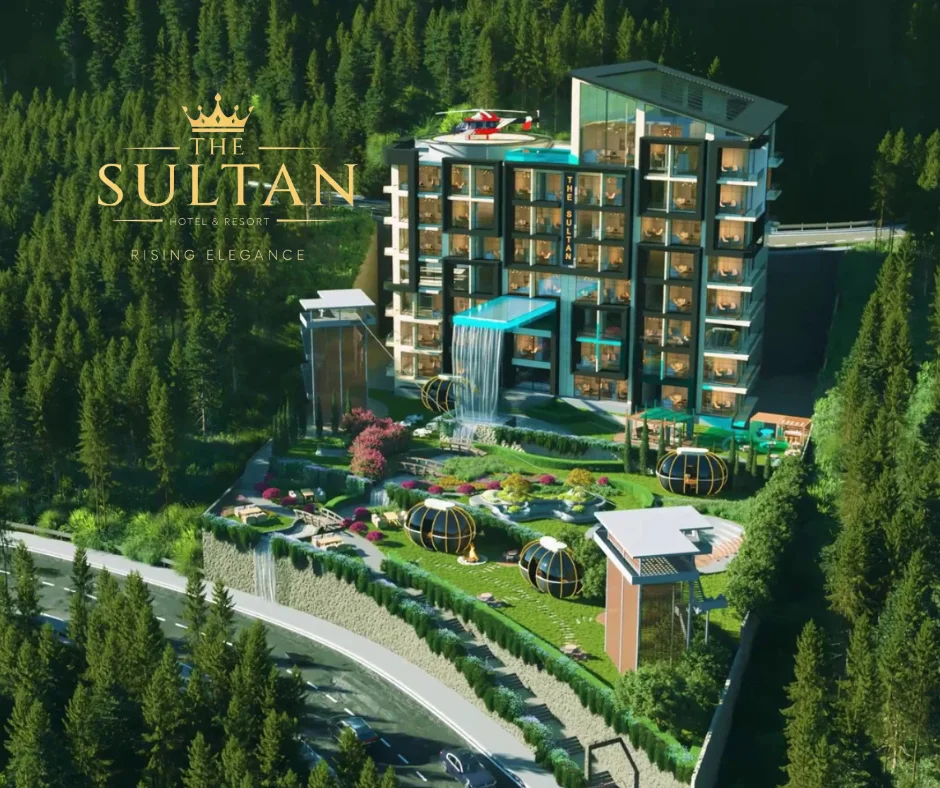 The Sultan Hotels and Resorts - Galiyat Front Elevation