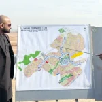 Faisal Town Phase 2 site visit by Gondal Group in Islamabad showing O Block development.