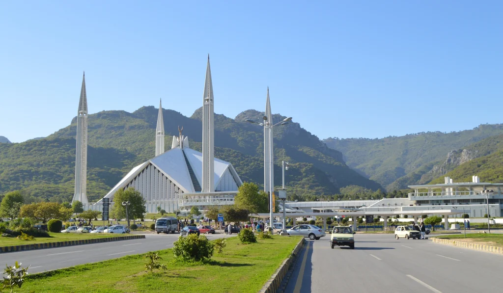 islamabad real estate market - aerial-view-beautiful-mosque