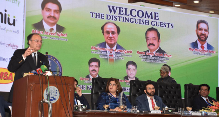 Pakistan Finance Minister on real estate market