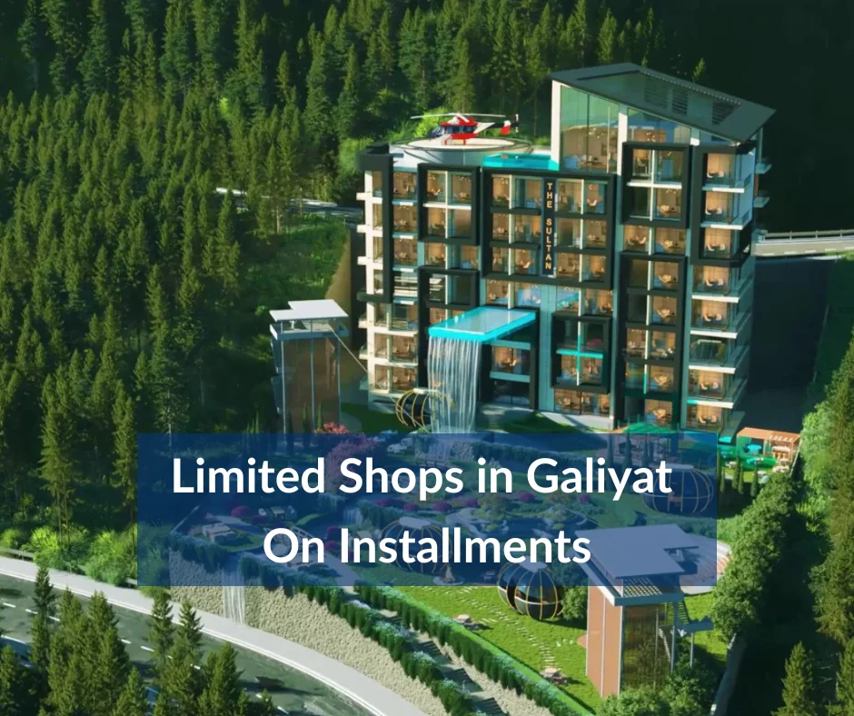 Shops in Galiyat – The Sultan Hotel Project by Gondal Group of Marketing, Islamabad.