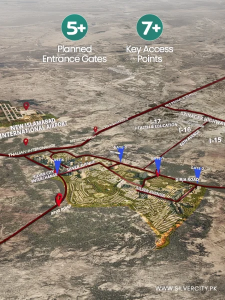 silver-city-approved-housing-project-in-islamabad-location-map
