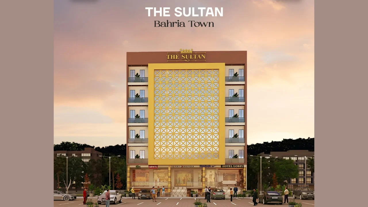 The Sultan Bahria Town construction update showing site progress
